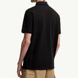 Logo Patch Cotton Piquet Polo Shirt