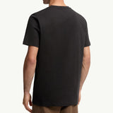 Flocked Logo Cotton T-Shirt
