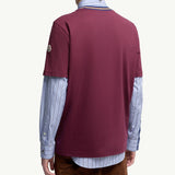 Embroidered Logo Cotton T-Shirt