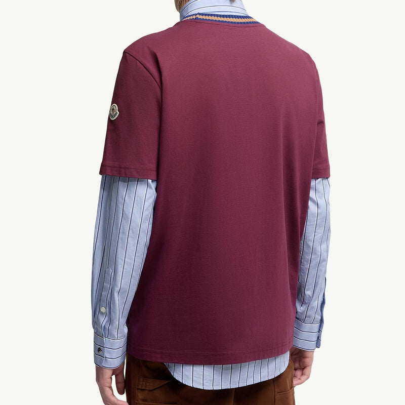 Embroidered Logo Cotton T-Shirt