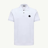 Logo Patch Cotton Piquet Polo Shirt