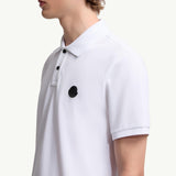 Logo Patch Cotton Piquet Polo Shirt
