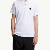 Logo Patch Cotton Piquet Polo Shirt