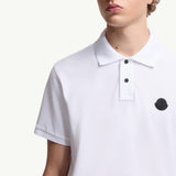Logo Patch Cotton Piquet Polo Shirt