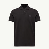 Logo Patch Cotton Piquet Polo Shirt