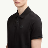 Logo Patch Cotton Piquet Polo Shirt