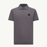 Logo Patch Cotton Piquet Polo Shirt