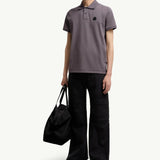Logo Patch Cotton Piquet Polo Shirt