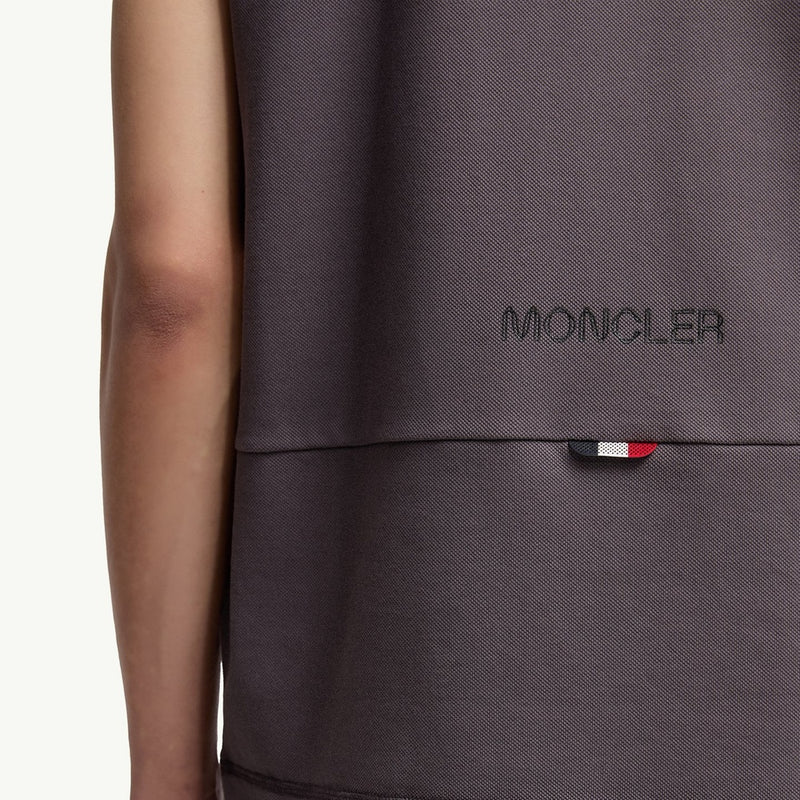 Logo Patch Cotton Piquet Polo Shirt