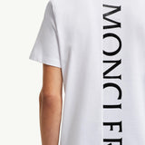 Vertical Back Logo Cotton T-Shirt
