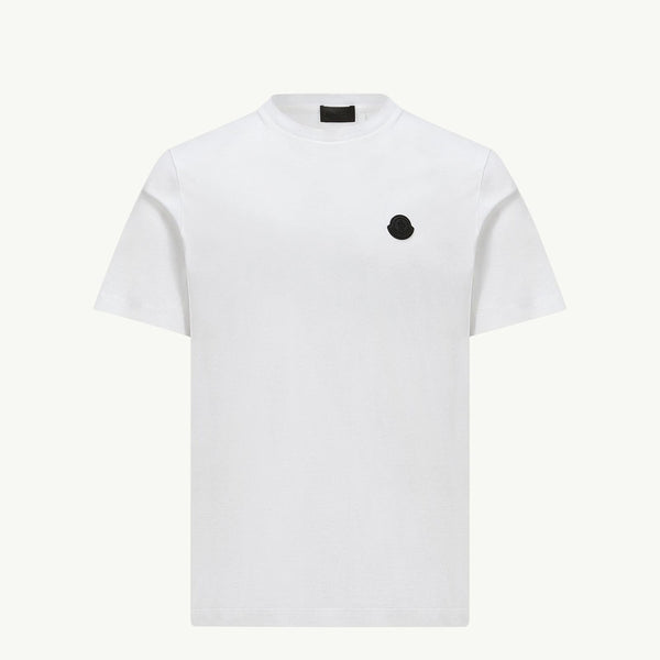Vertical Back Logo Cotton T-Shirt