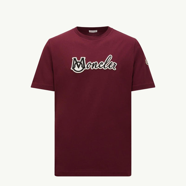 Embroidered Varsity Logo Cotton T-shirt