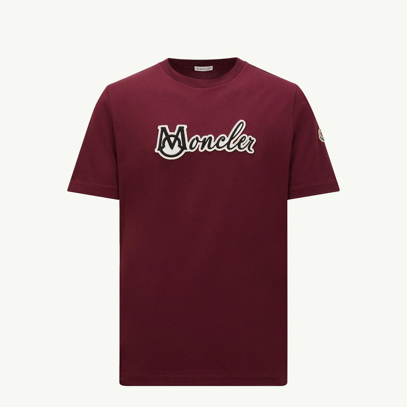 Embroidered Varsity Logo Cotton T-shirt
