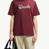 Embroidered Varsity Logo Cotton T-shirt