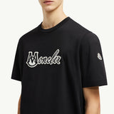 Embroidered Varsity Logo Cotton T-shirt