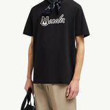 Embroidered Varsity Logo Cotton T-shirt