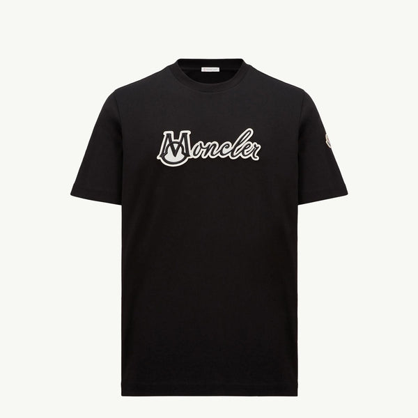 Embroidered Varsity Logo Cotton T-shirt