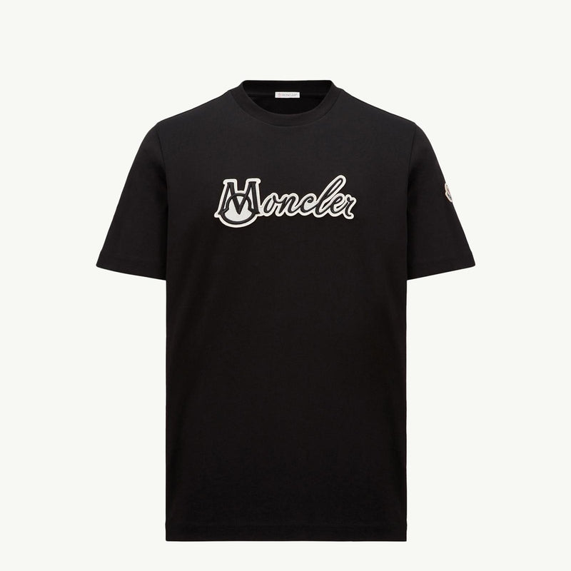 Embroidered Varsity Logo Cotton T-shirt