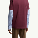Flocked Logo Cotton T-Shirt