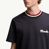 Embroidered Logo Cotton T-Shirt