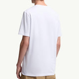 Flocked Logo Cotton T-Shirt