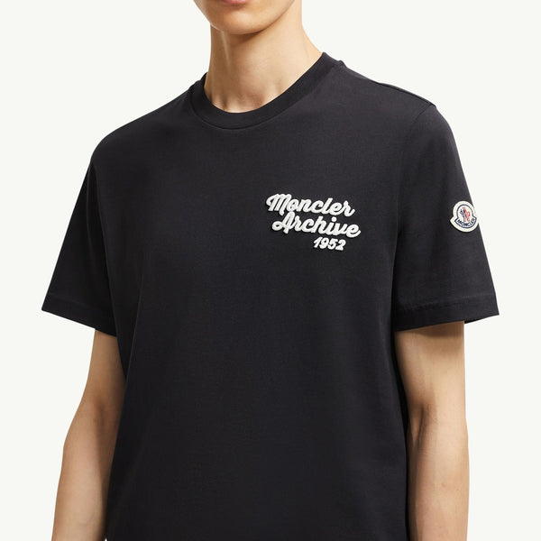 Embroidered Logo Cotton T-Shirt