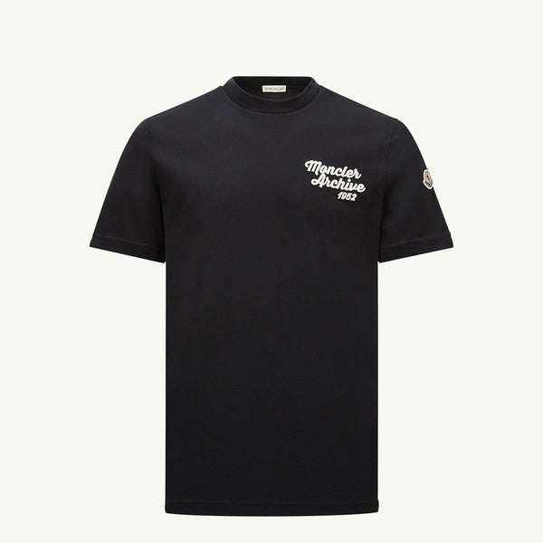 Embroidered Logo Cotton T-Shirt