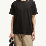 Embossed Logo Cotton T-Shirt