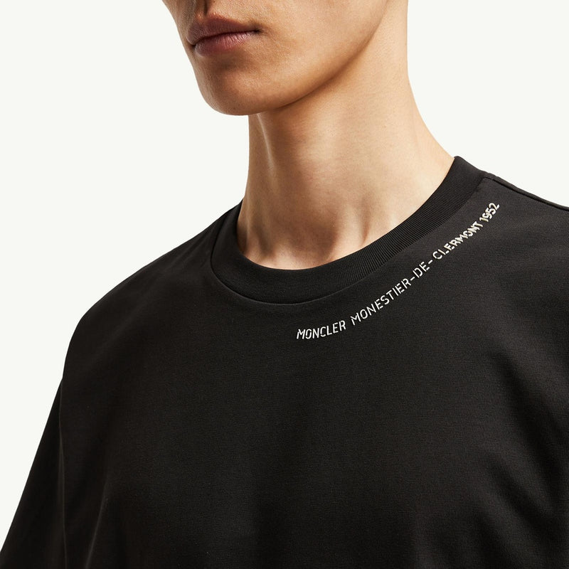 Embossed Logo Cotton T-Shirt