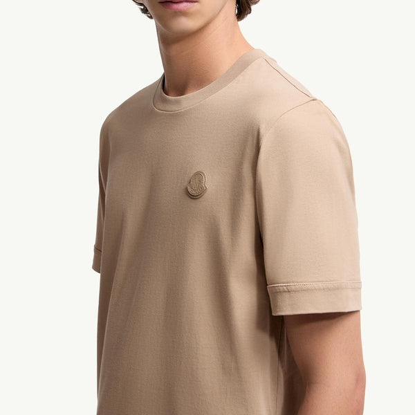 Logo Patch Cotton T-Shirt