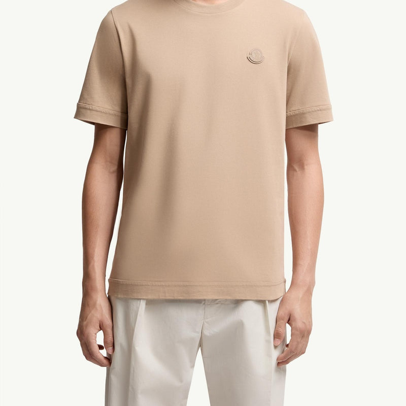 Logo Patch Cotton T-Shirt