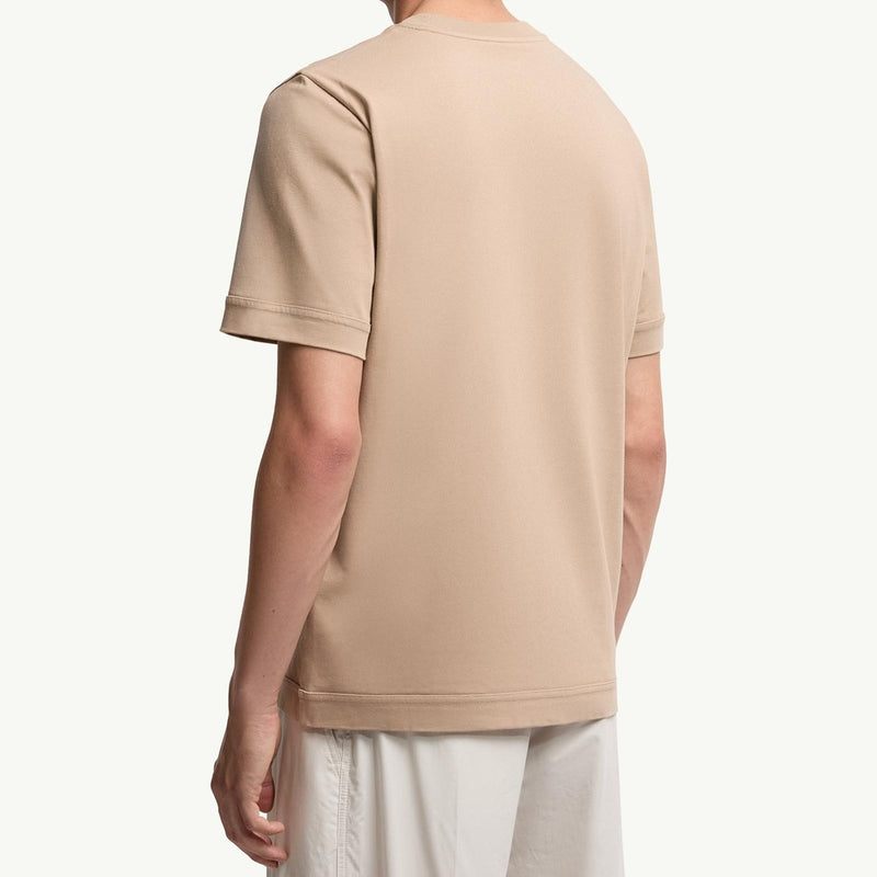 Logo Patch Cotton T-Shirt