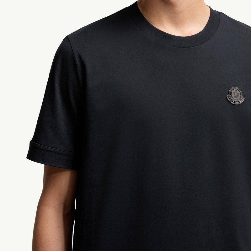 Logo Patch Cotton T-Shirt