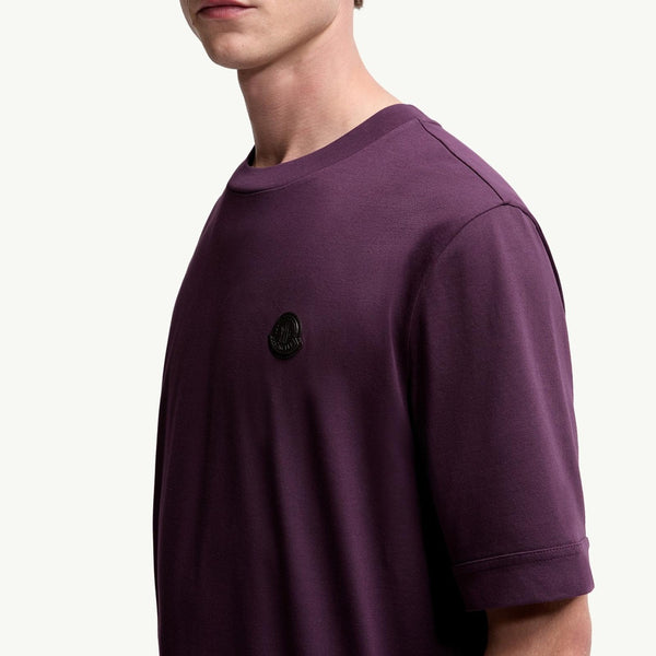 Logo Patch Cotton T-Shirt