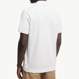 Logo Patch Cotton Piquet Polo Shirt