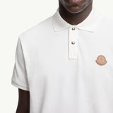 Logo Patch Cotton Piquet Polo Shirt