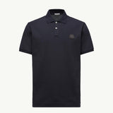 Logo Patch Cotton Piquet Polo Shirt