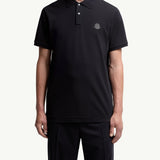 Logo Patch Cotton Piquet Polo Shirt