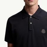 Logo Patch Cotton Piquet Polo Shirt