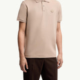Logo Patch Cotton Piquet Polo Shirt