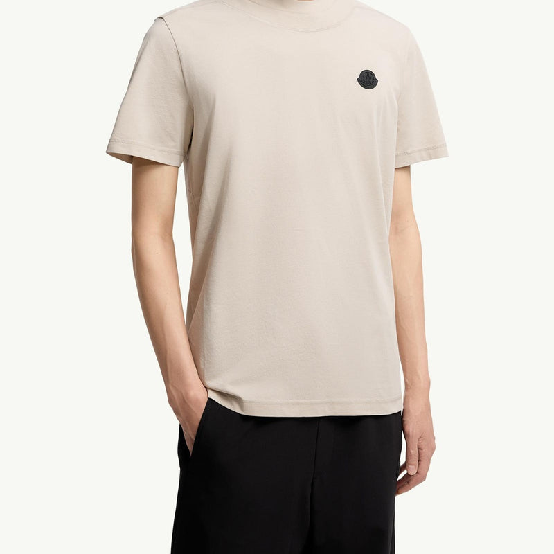 Logo Patch Cotton T-Shirt
