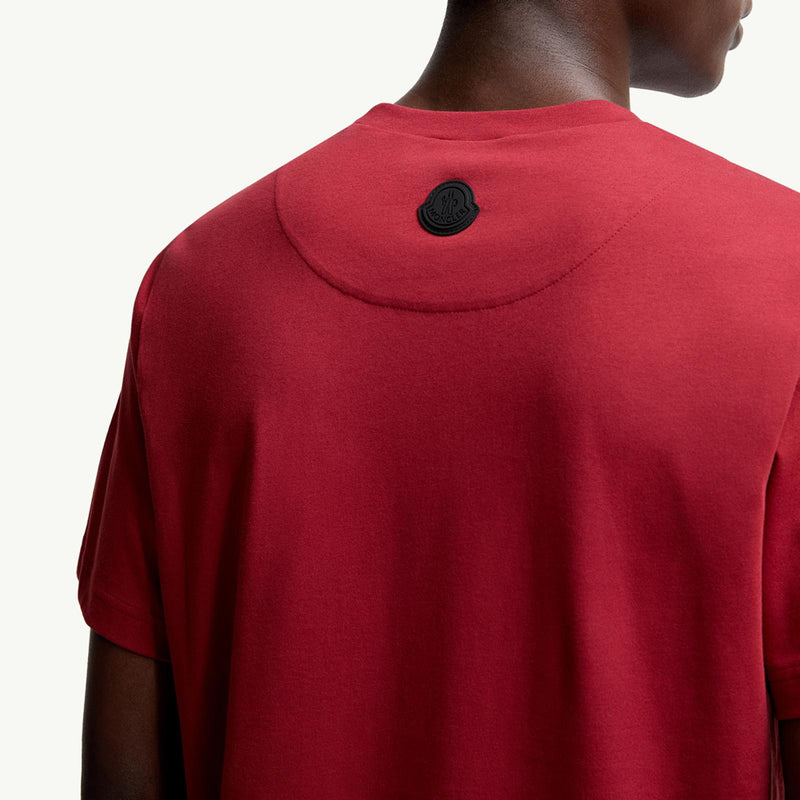Three-Dimensional Logo Cotton T-Shirt