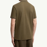 Cotton Piquet Polo Shirt with Pocket
