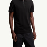 Logo Patch Cotton Piquet Polo Shirt
