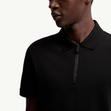 Logo Patch Cotton Piquet Polo Shirt