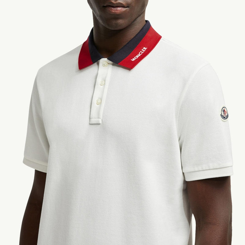 Embroidered Logo Cotton Piquet Polo Shirt