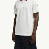 Embroidered Logo Cotton Piquet Polo Shirt