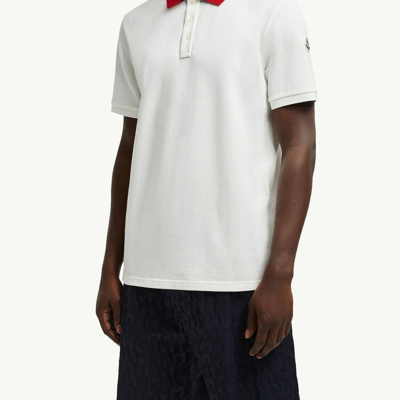 Embroidered Logo Cotton Piquet Polo Shirt