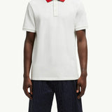 Embroidered Logo Cotton Piquet Polo Shirt