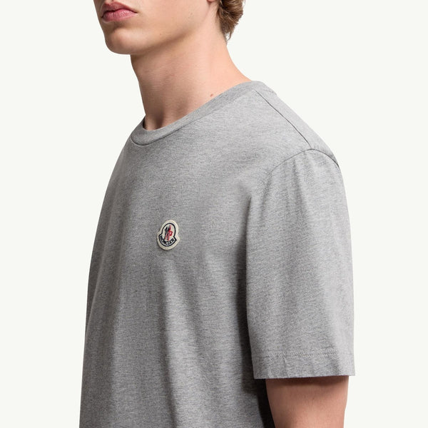 Logo Patch Cotton T-Shirt (Pack of Three)